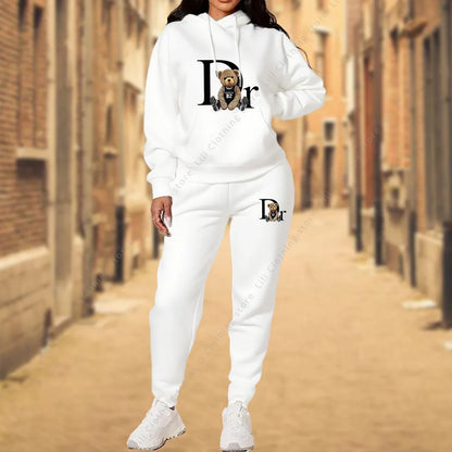 Women's TrackSuit Aesthetic Designer Cloths Sets