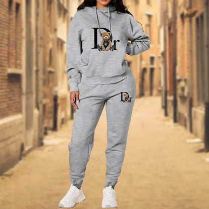 Women's TrackSuit Aesthetic Designer Cloths Sets