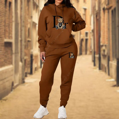 Women's TrackSuit Aesthetic Designer Cloths Sets