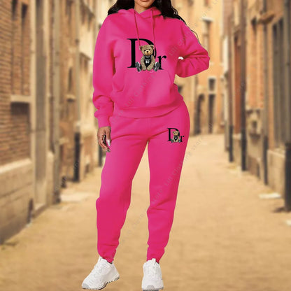 Women's TrackSuit Aesthetic Designer Cloths Sets